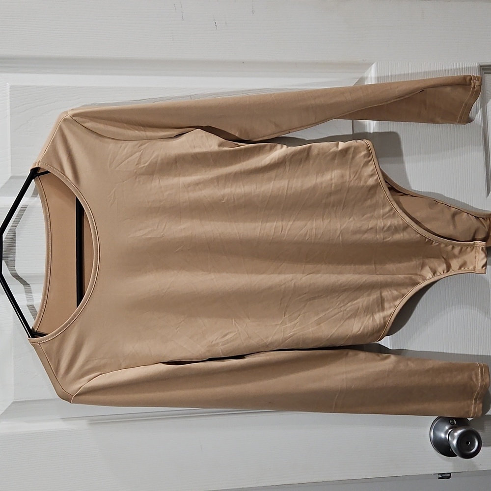 Bundle Sale | 4 for $20 | SHEIN Nude Long Sleeve Bodysuit Size Large